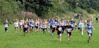 The start of the under-11s at the Sunderland Open Cross Country.